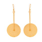 VOJ Gold-Polished Anti Tarnish Classic Stud Earrings - Swadesiicart
