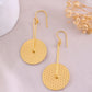 VOJ Gold-Polished Anti Tarnish Classic Stud Earrings - Swadesiicart