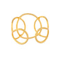 VOJ Gold-Polished Classic Anti Tarnish Kada Bracelet - Swadesiicart