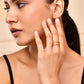 VOJ Gold-Polished Antitarnish Muti Layer Finger Ring - Swadesiicart