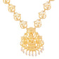 VOJ Gold-Polished Anti Tarnish Temple Jewellery Set - Swadesiicart