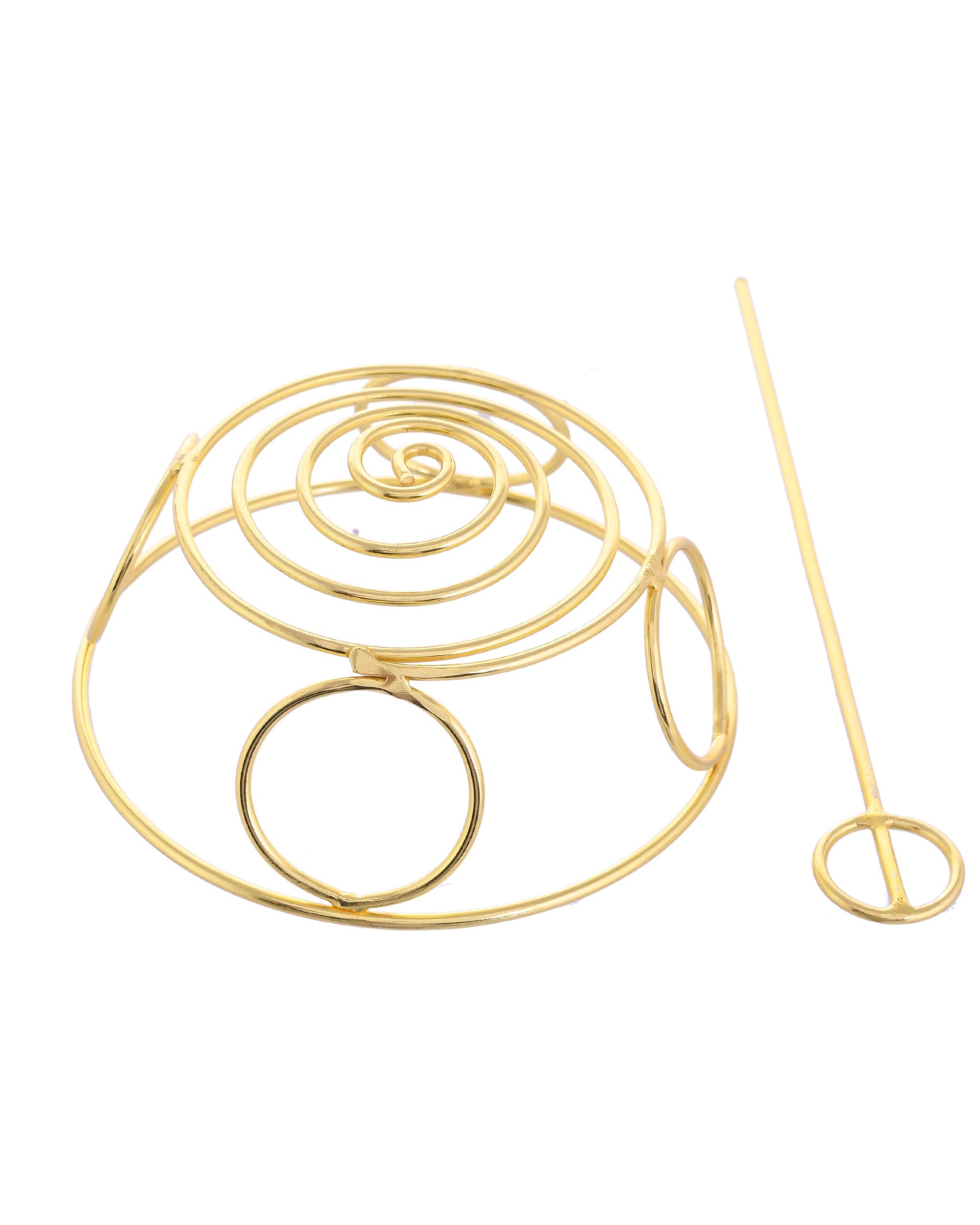 VOJ Gold-Polished Anti Tarnish Juda Accessory | Swadesiicart