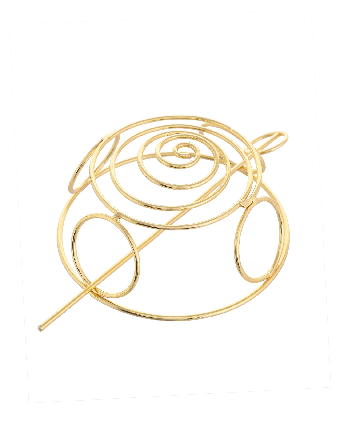 VOJ Gold-Polished Anti Tarnish Juda Accessory | Swadesiicart