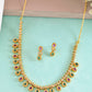 VOJ Gold Toned AD Stone Studded Classic Jewellery Set - Swadesiicart