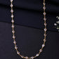 VOJ Women Gold-Polished Heart Shaped Stone Studded Chain | Swadesiicart