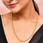 VOJ Gold-Polished Dotted Chain For Women - Swadesiicart