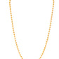 VOJ Gold-Polished Dotted Chain For Women - Swadesiicart