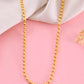 VOJ Gold-Polished Dotted Chain For Women - Swadesiicart