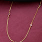 VOJ Gold-Polished Square Shapped Stainless Steel Chain For Women - Swadesiicart