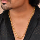 VOJ Gold-Polished Linked Chain For Men - Swadesiicart