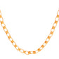 VOJ Gold-Polished Linked Chain For Men - Swadesiicart