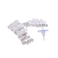 VOJ Silver Plated Stone Studded Necklace Set - Swadesiicart