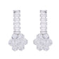VOJ Silver Plated CZ Stone Studded Designer Jewellery Set - Swadesiicart