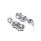 VOJ Oxidized Designer Stone Studded Jewellery Set - Swadesiicart