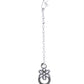 VOJ Oxidized Floral Stone Studded Necklace With Earrings Set - Swadesiicart