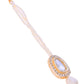 VOJ White Kundan Studded Choker Set - Swadesiicart