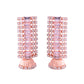 VOJ Rose Gold-Polished Artificial Stones Studded Choker Jewellery Set - Swadesiicart