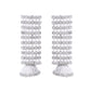 VOJ Silver-Plated Artificial Stones Studded Choker Jewellery Set - Swadesiicart