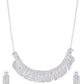 VOJ Silver-Plated Stones Studded Jewellery Set - Swadesiicart
