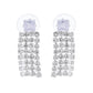 VOJ Silver-Plated Stones Studded Jewellery Set - Swadesiicart
