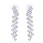 VOJ Silver Plated CZ And Artifical Stones Studded Necklace Set - Swadesiicart