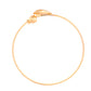 VOJ Set of 2 Gold-Polished Tear Drop Shaped Bangles - Swadesiicart