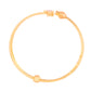 VOJ Set of 2 Gold-Polished Multi Colour Stone Studded Star Shaped Bangles - Swadesiicart
