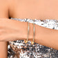 VOJ Set of 2 Gold-Polished AD Stones Studded Minimal Bangles - Swadesiicart