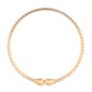 VOJ Set of 2 Gold-Polished AD Stones Studded Minimal Bangles - Swadesiicart