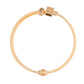 VOJ Set of 2 Gold-Polished Mutli Colour Stones Studded Square Shaped Bangles - Swadesiicart