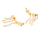 VOJ Gold Polished Anti Tarnish Openable Ear Cuff - Swadesiicart
