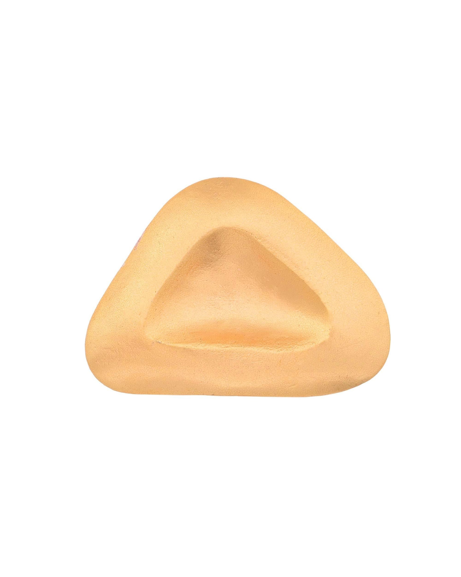 VOJ Gold Polished Geometric Shaped Big Ring | Swadesiicart