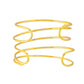 VOJ Gold Polished Elegant Anti Tarnish Multi Layer Bracelet - Swadesiicart
