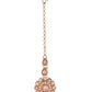 VOJ Copper Plated Stone Studded Circular Shaped Jewellery Set With Maang Tikka - Swadesiicart