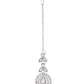VOJ Silver-Plated CZ Studded Jewellery Set With Maang Tikka - Swadesiicart