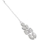 VOJ Silver-Plated AD Stone Studded Necklace With Earrings And Maang Tikka Set - Swadesiicart
