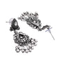 VOJ Oxidized Silver-Plated Artificial Beaded Long Jewellery Set - Swadesiicart