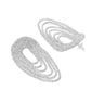 VOJ Silver-Plated Cubic Stone Studded Jewellery Set - Swadesiicart