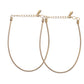 VOJ Set of 2 Copper Plated Snake Chain Anklet - Swadesiicart