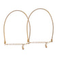 VOJ Set of 2 Copper Plated Snake Chain Anklet - Swadesiicart