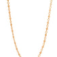 VOJ Gold Polished Geometric Shaped Stainless Steel Chain For Women - Swadesiicart