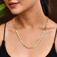 VOJ Gold Polished Heart Shaped Stainless Steel Chain For Women - Swadesiicart
