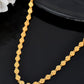VOJ Women Gold Polished Geometric Shaped Stainless Steel Chain - Swadesiicart