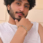VOJ Double Ton Titanium Energy Health Bracelets For Men - Swadesiicart