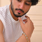 VOJ Dual Plated Men's Loose Bracelet - Swadesiicart