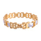 VOJ Dual Plated Men's Loose Bracelet - Swadesiicart