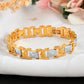 VOJ Dual Plated Men's Loose Bracelet - Swadesiicart