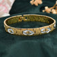 VOJ Dual Plated Textured Men’s Bracelet - Swadesiicart