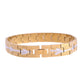 VOJ Textured Double Toned Men's Bracelet - Swadesiicart