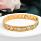 VOJ Textured Double Toned Men's Bracelet - Swadesiicart